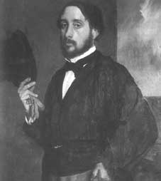 Edgar Degas - Autoportret - 1863 rok